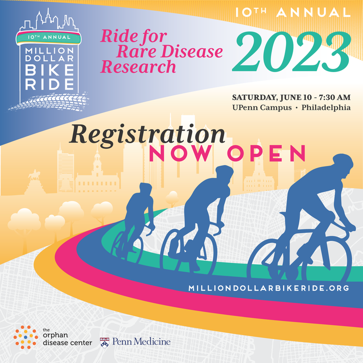 Radfahren für BPAN-Forschung – Million Dollar Bike Ride 2023