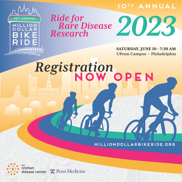 Cycling for BPAN research - Million Dollar Bike Ride 2023